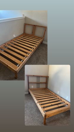 2 IKEA twin bed Frames w Slats