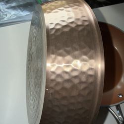 Gotham Steel Hammered Copper Pans