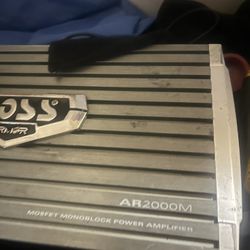 Boss Car Amp  For Sale