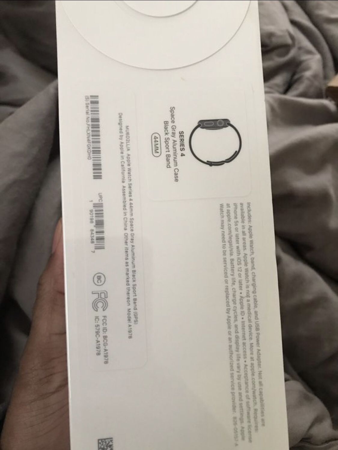 Apple Watch Series 4 Black 44mm GPS only