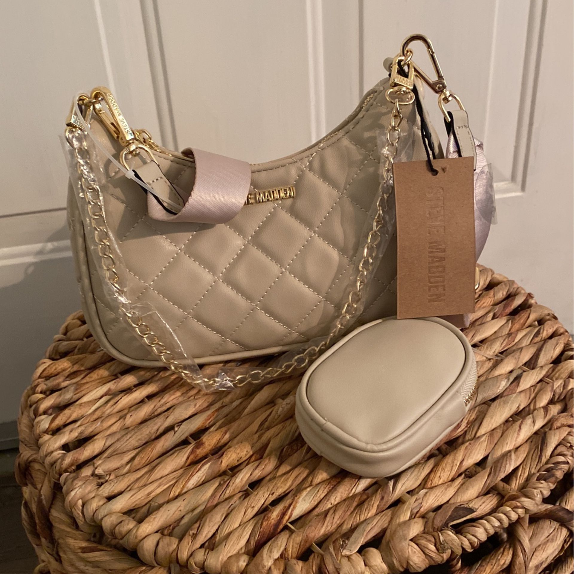 Large brown Steve Madden purse with small wallet for Sale in Holt, CA -  OfferUp
