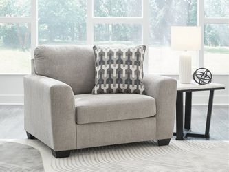Avenal Park Gray Oversized Chair