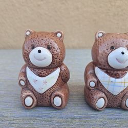 Title
Vintage Otagiri Ceramic Teddy Bear Salt & Pepper Shakers - 1983