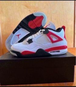 Air Jordan 4 Retro Red Cement DH6927-161 Size 10 Brand New