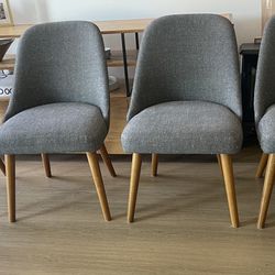 West Elm Designer Dining Chair Set Of 4 