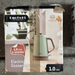 Electric goose neck kettle