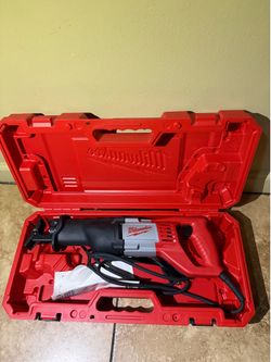 Milwaukee 12 Amp SAWZALL Reciprocating Saw with Case