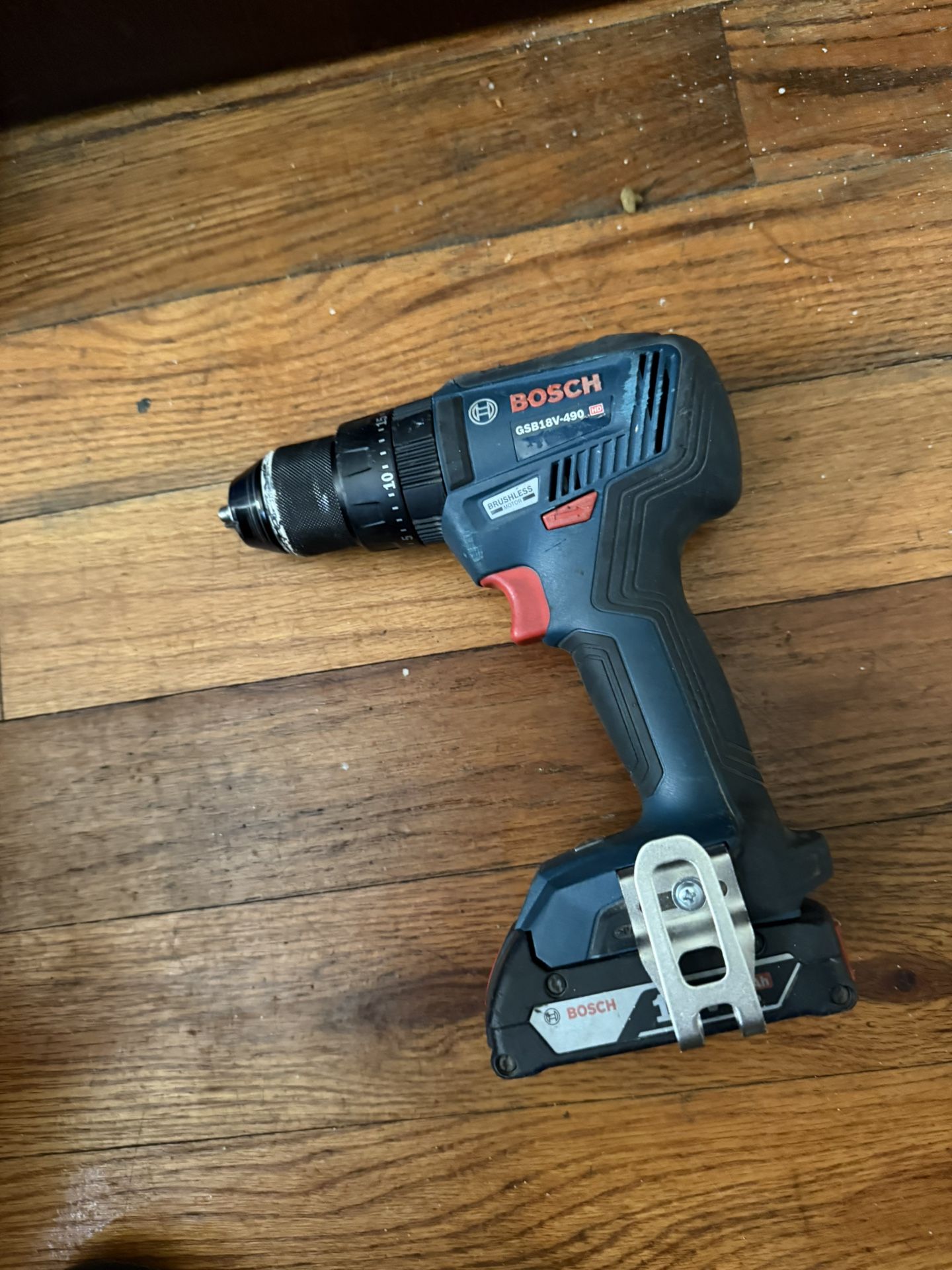 Bosch 1/2” Hammer Drill With Battery