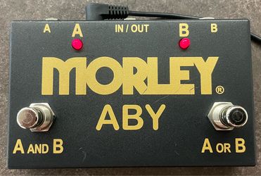 Morley Gold Series ABY Switcher Pedal