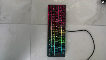 61-Key RGB Streamer Gaming Keyboard