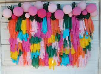 Fringe backdrop