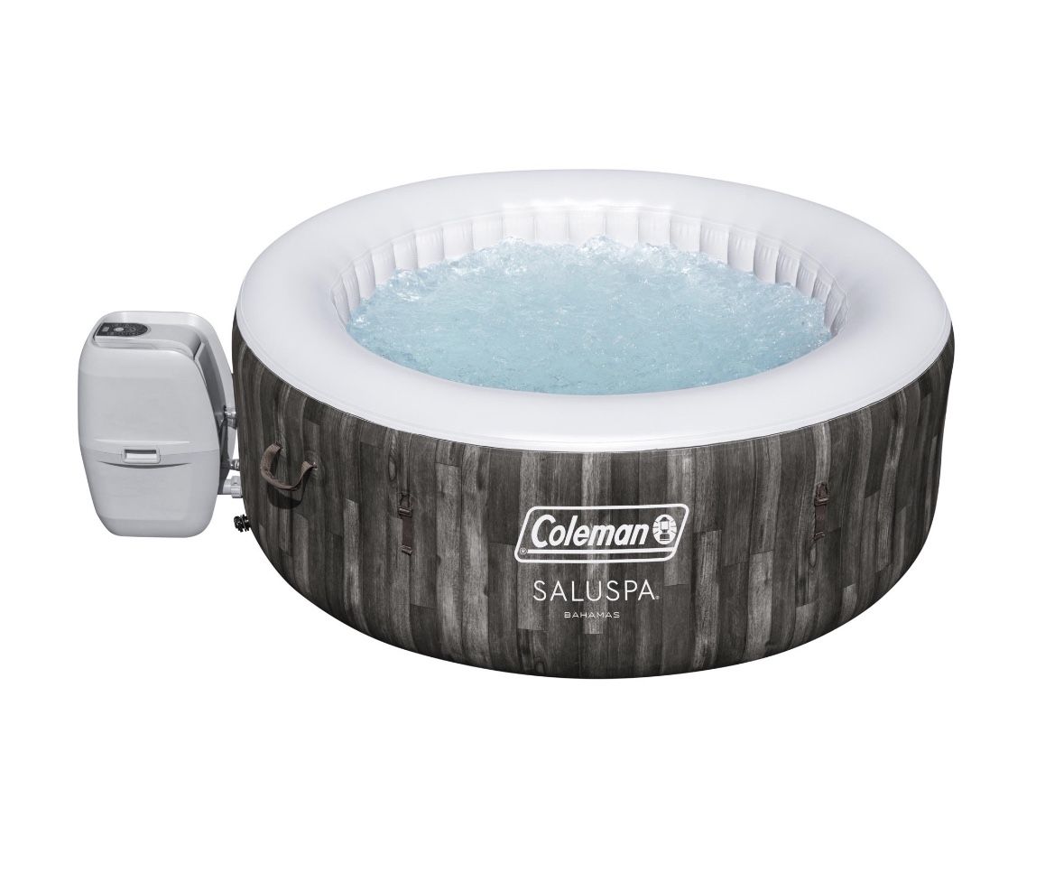 Coleman Bahamas AirJet Inflatable Hot Tub 2-4 person SEALED NEW