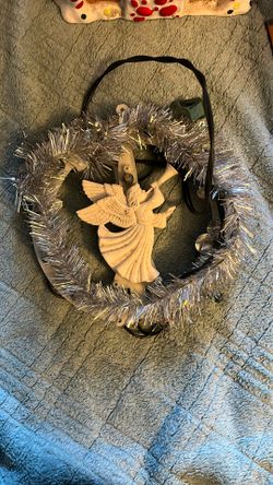 Vintage Angel Light Ornament 