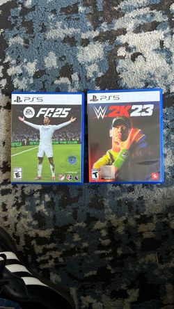 Fifa 25 & WWE 2K23