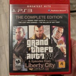 PlayStation 3 PS3 Grand Theft Auto The Complete Edition 