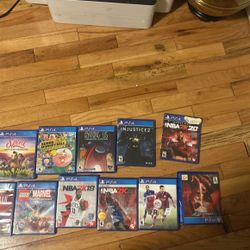 11 Games for  PS4 