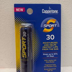 Coppertone Sport 30 Sunscreen Lip Balm