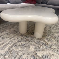 Cream Coffee Table