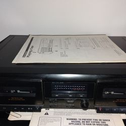 Sony TC-WE-305 Stereo Dual Cassette Deck