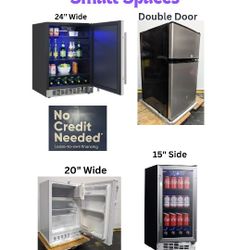 Compact Refrigerator For Small Space. Beverage Cooler, 