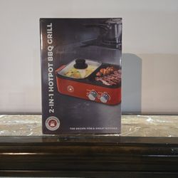 2 in 1 Hotpot BBQ Grill