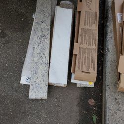 Granite door window sill bathroom vanity splash guard $25/each