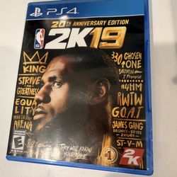  NBA 2K19 – 20th Anniversary Edition PS4