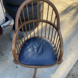 1970 wood chair