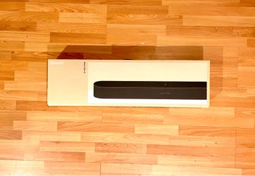 Sonos Beam Gen2 Soundbar black.  Brand New Sealed.  Includes warranty.  This is not an open box.  This is not refurbished.
