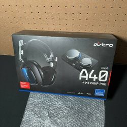 ASTRO Gaming A40 Tournament Ready Wired  + MIXAMP PRO TR W/ Dolby Audio for PC and Ps4