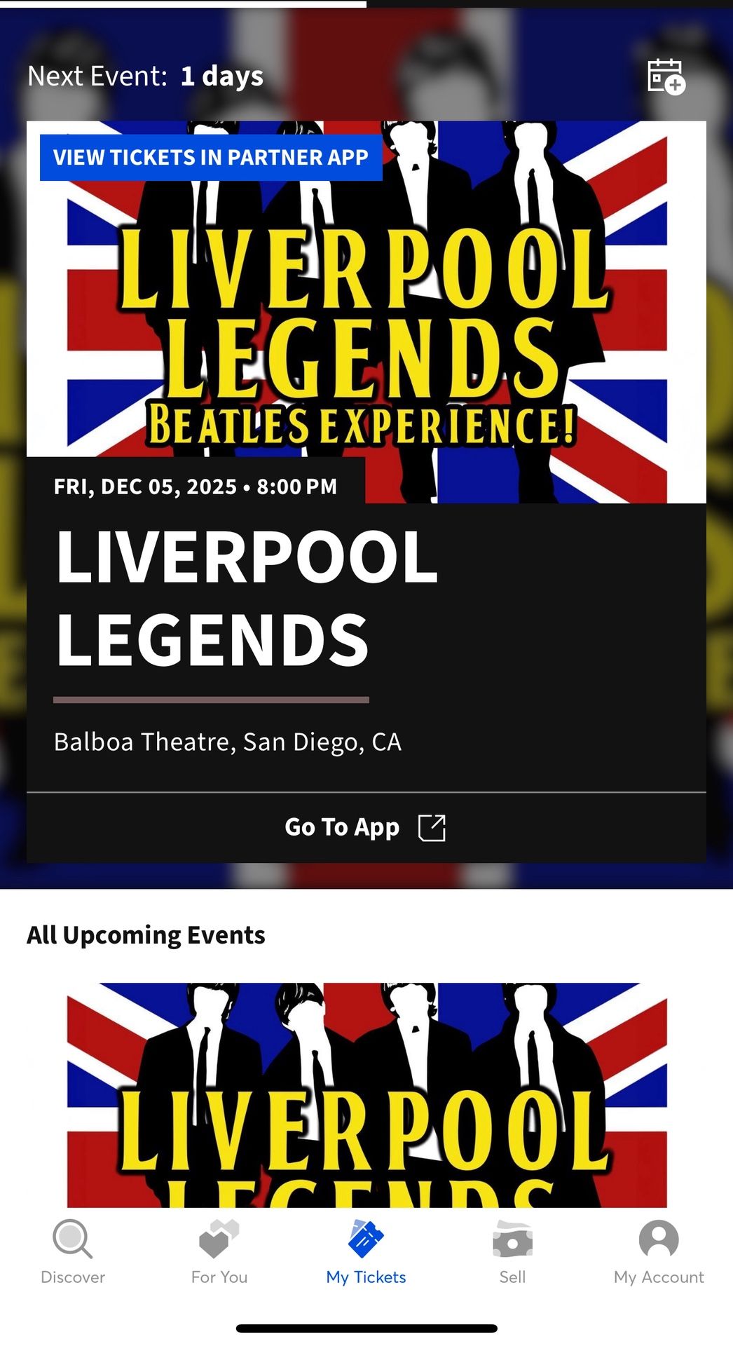 Beatles Tribute Show: Liverpool Legends Tickets