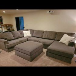 Gray Sectional Couch