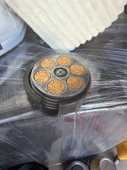 357 Magnum Revolver Cylinder Coaster Set