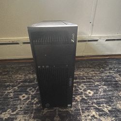 HP Z440 Workstation *upgraded CPU And Ram* + 144hz Monitor  EASY FLIP I NEED $