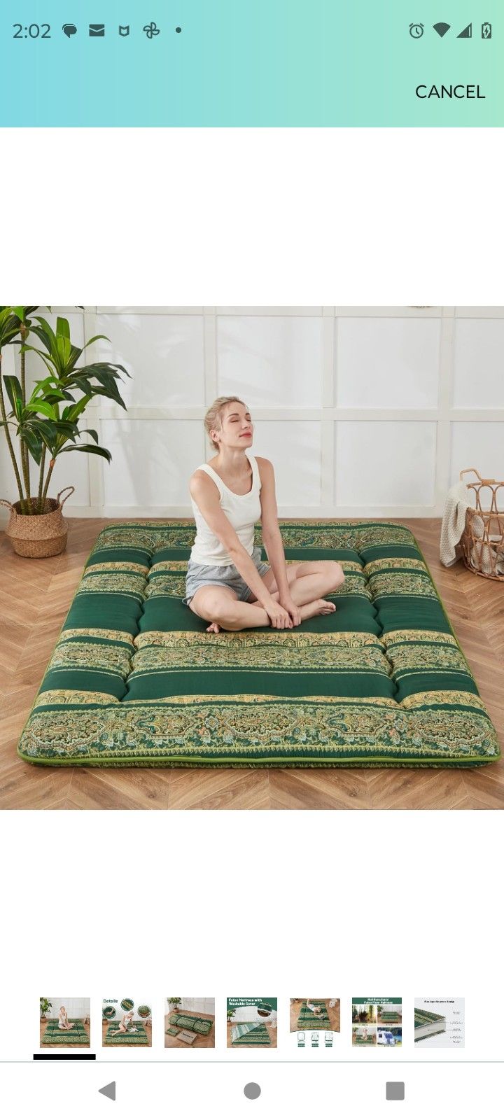 Japanese floor Mattress Twin! NEW! $45