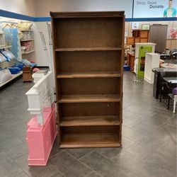 Brown Bookshelf 