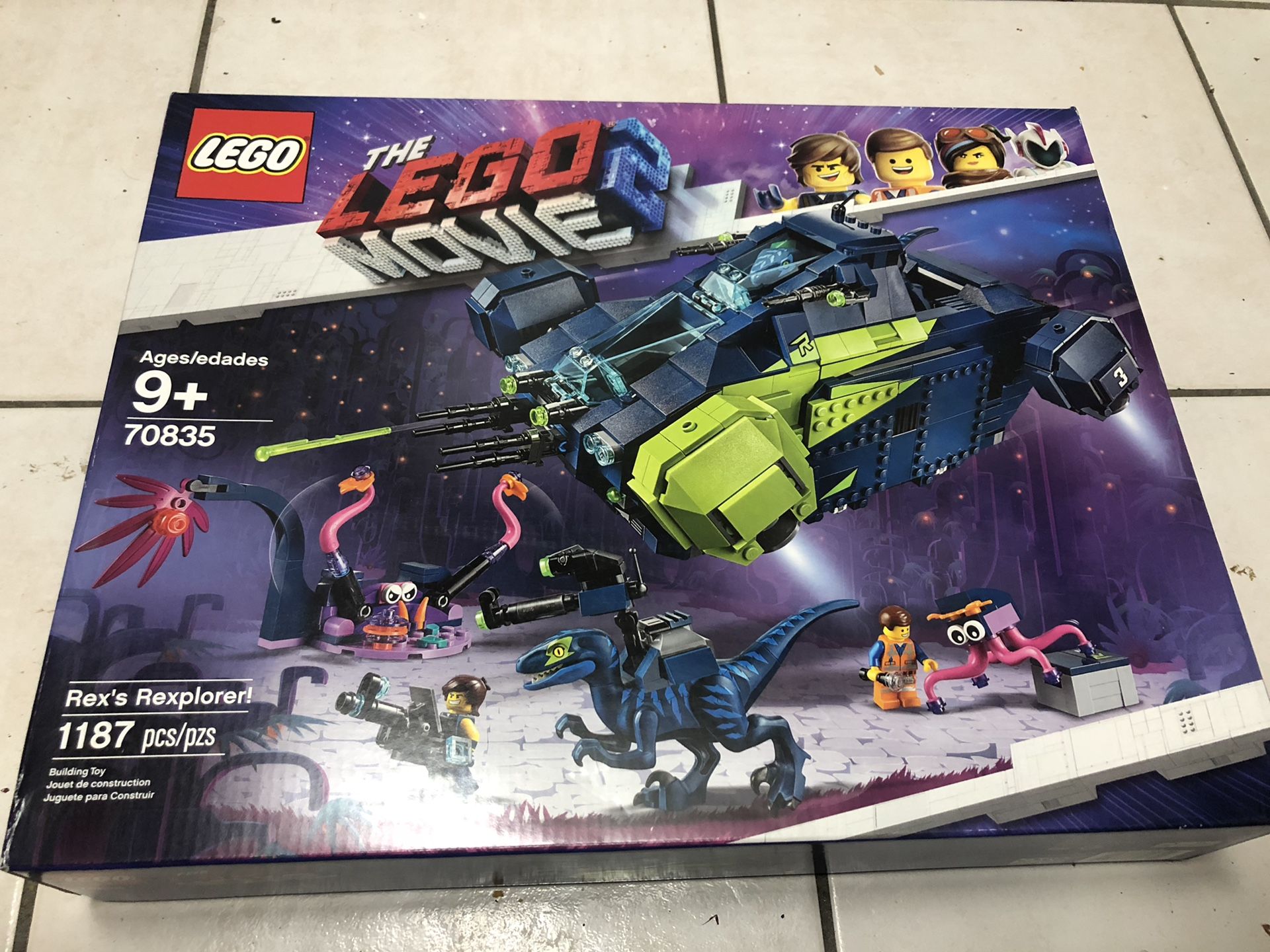 Lego 70835 lego movie 2 Rex’s Rexplorer! Brand new sealed in box