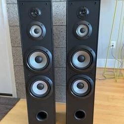 5.1 SONY SPEAKERS WITH DAYTON SUB-100 POWERED SUBWOOFER $600 FINAL PRICE READ DESCRIPTION AND SEE 👀 ALL PICTURES 