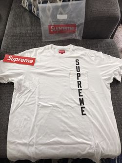 Supreme contrast stitch pocket