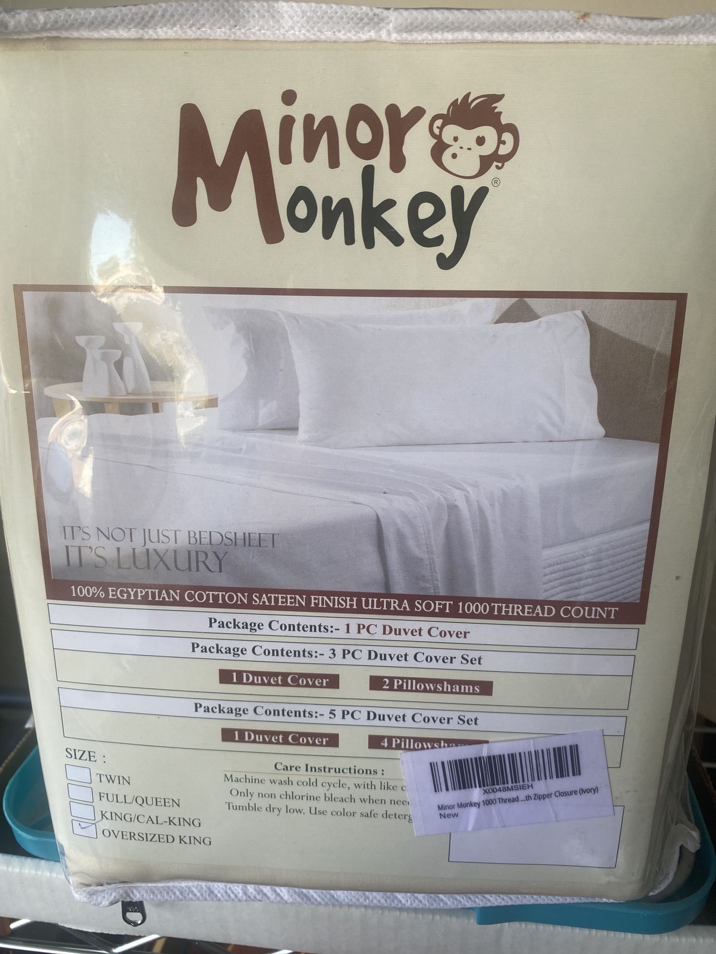 Minor Monkey DUVET 