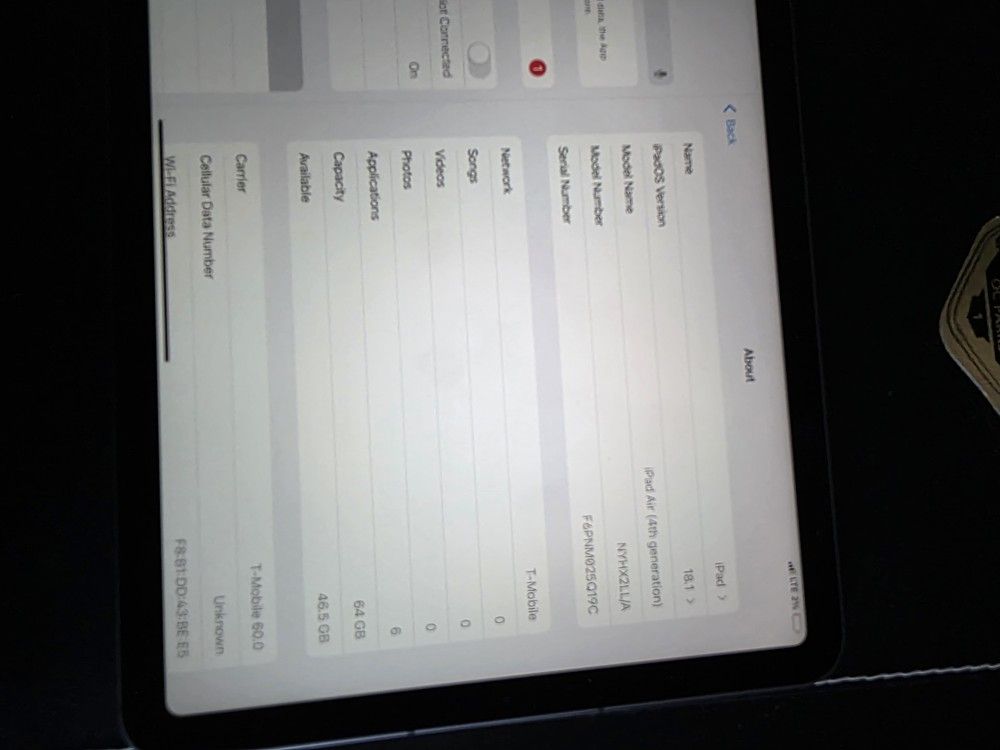 Ipad Air 4 (Wifi+cellular)