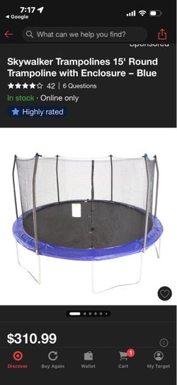 15ft trampoline