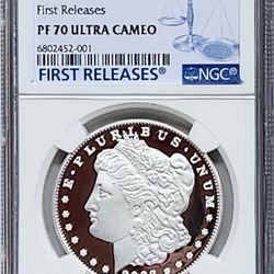 2023 S Proof Morgan Silver Dollar. NGC PF 70 First Release