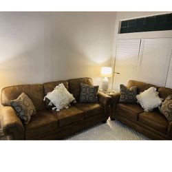Beautiful Brown Sofa For Sale 