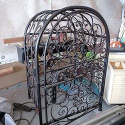 Metal Wine Rack Homemade