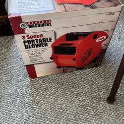 Central Machinery 3 Speed Portable Blower