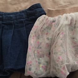 2 Skirts Size 2T