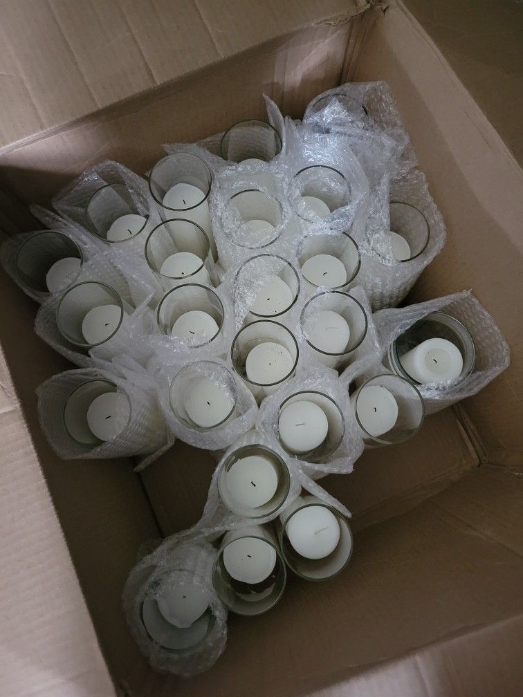 30 Pillar Candle holders 