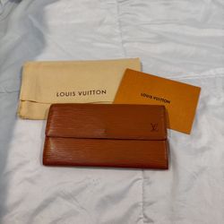 Long Brown wallet