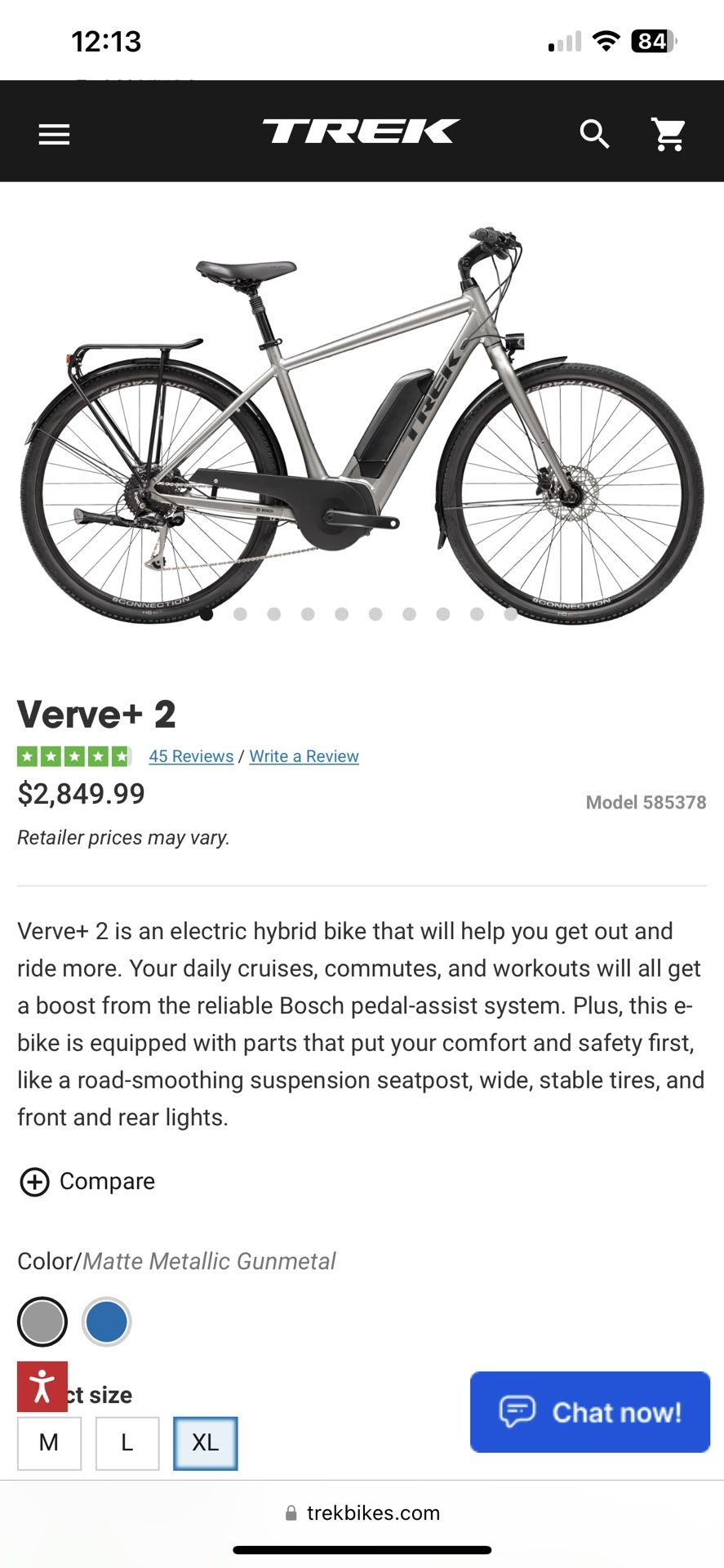 ELECTRIC BIKE , Verve +2  TREK